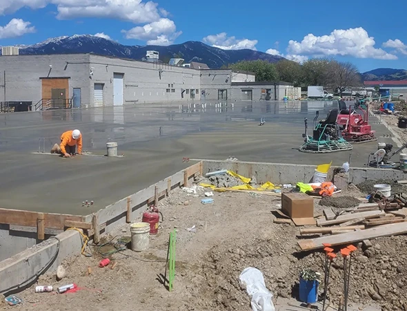 Concrete Patio Installation in Great Falls
